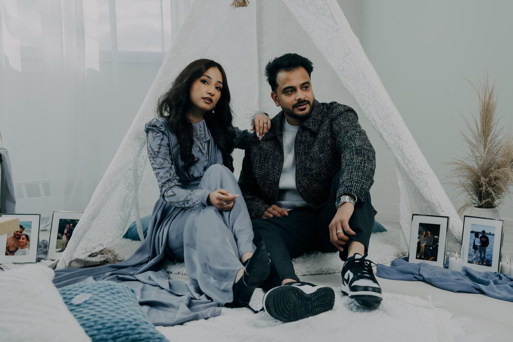 Surprise 1 Year Anniversary Photo and Video Shoot at Metyda Studios