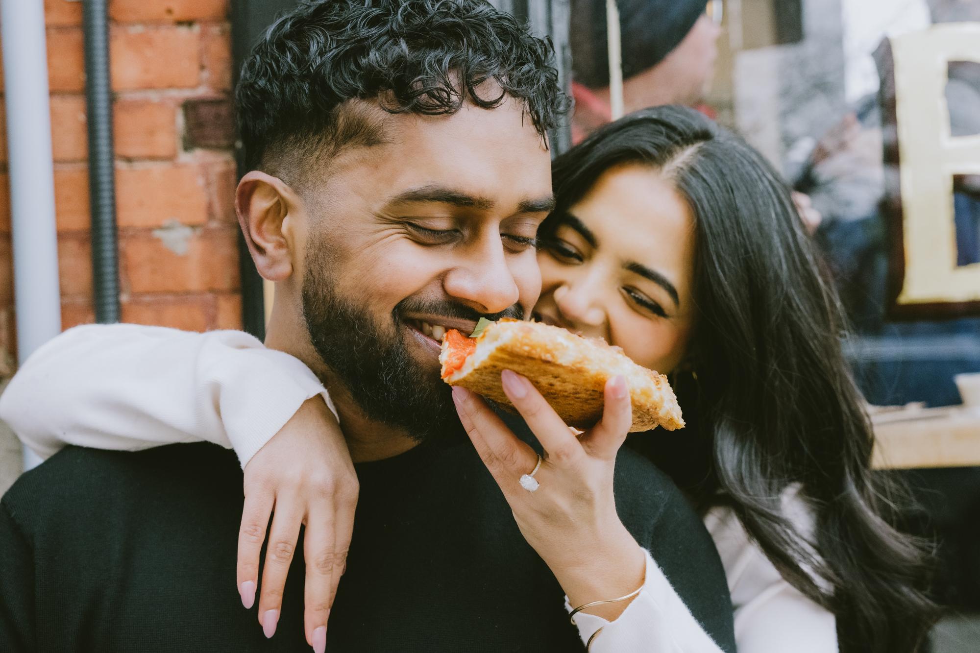 Oslington Engagement and Pizza!